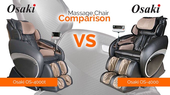 Osaki OS-4000t vs. Osaki OS-4000 - MassageChairPlanet.com