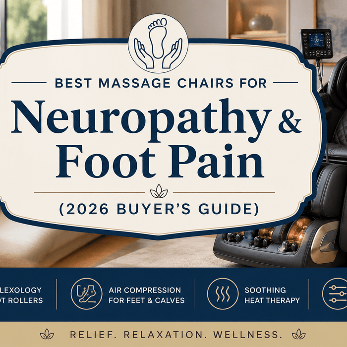 Best Massage Chairs for Neuropathy & Foot Pain (2026 Buyer's Guide) - MassageChairPlanet.com