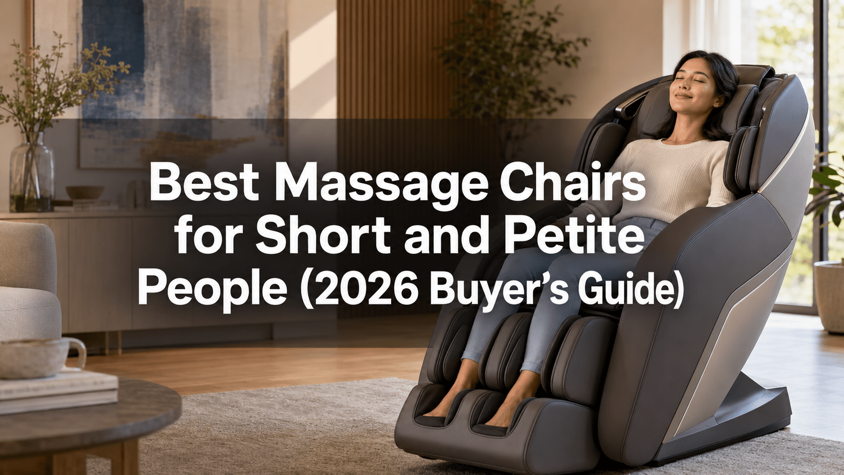 Best Massage Chairs for Short and Petite People (2026 Buyer’s Guide) - MassageChairPlanet.com