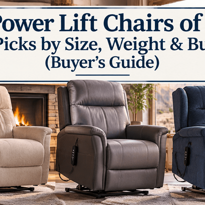 Best Power Lift Chairs of 2026: Top Picks by Size, Weight & Budget (Buyer's Guide) - MassageChairPlanet.com