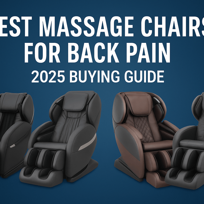Best Massage Chairs for Back Pain – 2025 Buying Guide - MassageChairPlanet.com
