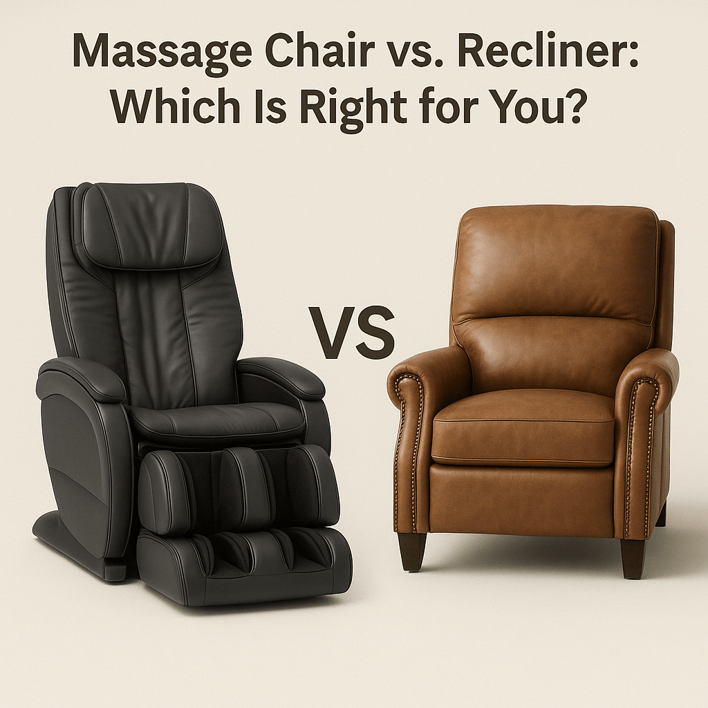 Massage Chair vs. Recliner: Which Is Right for You? - MassageChairPlanet.com