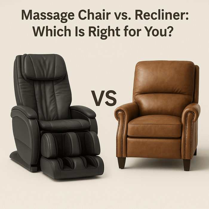 Massage Chair vs. Recliner: Which Is Right for You? - MassageChairPlanet.com