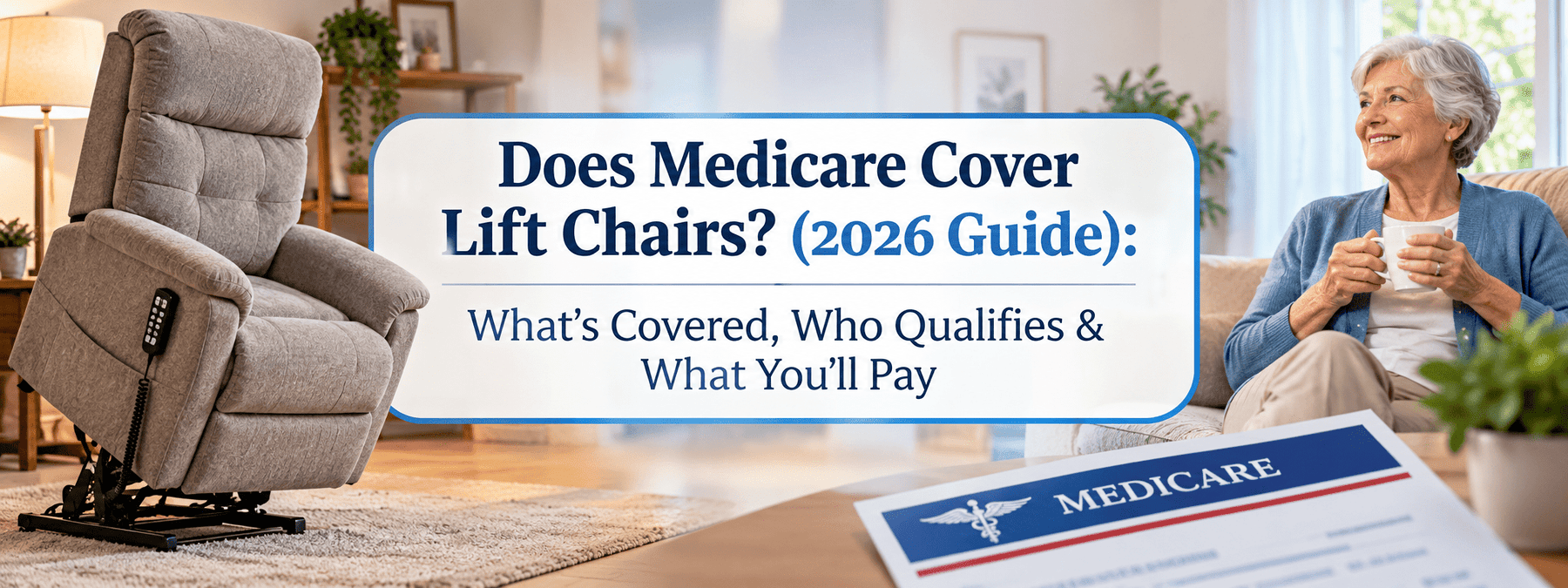 Does Medicare Cover Lift Chairs? (2026 Guide): What's Covered, Who Qualifies & What You'll Pay - MassageChairPlanet.com