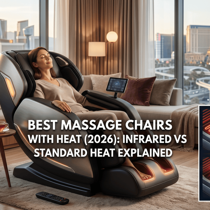 Best Massage Chairs with Heat (2026): Infrared vs Standard Heat Explained - MassageChairPlanet.com