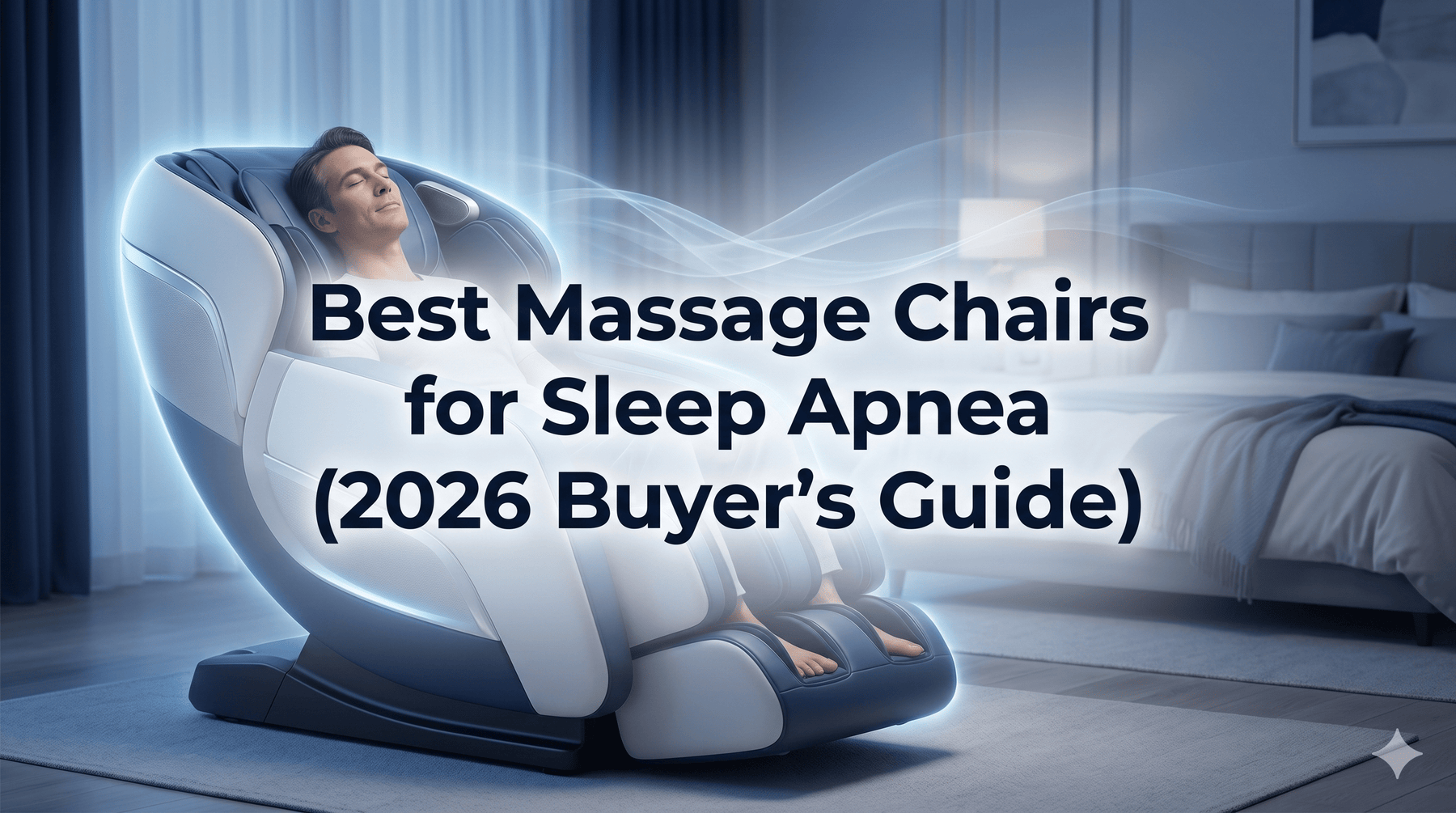 Best Massage Chairs for Sleep Apnea (2026 Buyer's Guide) - MassageChairPlanet.com