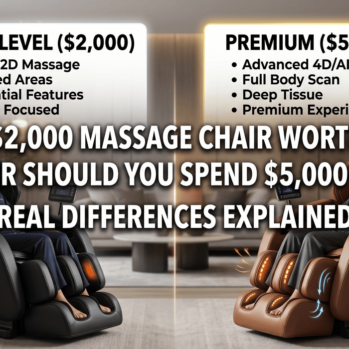 Is a $2,000 Massage Chair Worth It… or Should You Spend $5,000+? (Real Differences Explained) - MassageChairPlanet.com