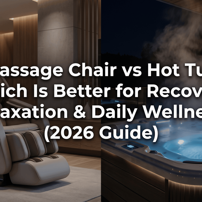 Massage Chair vs Hot Tub: Which Is Better for Recovery, Relaxation & Daily Wellness? (2026 Guide) - MassageChairPlanet.com
