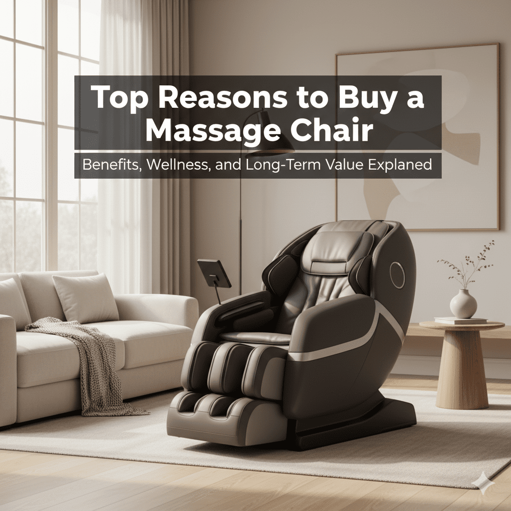 Top Reasons Why You Should Buy a Massage Chair (2026 Buyer’s Guide) - MassageChairPlanet.com