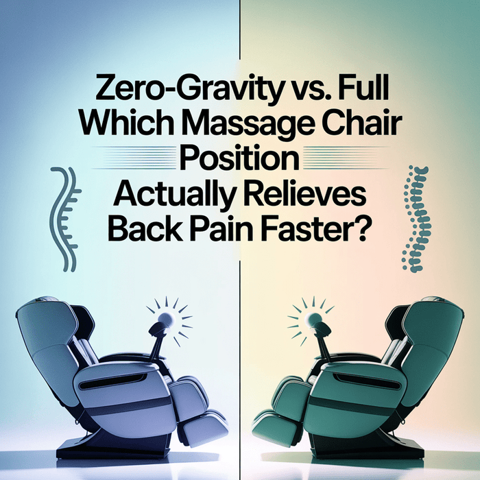🪐 Zero-Gravity vs. Full Recline: Which Massage Chair Position Actually Relieves Back Pain Faster? - MassageChairPlanet.com