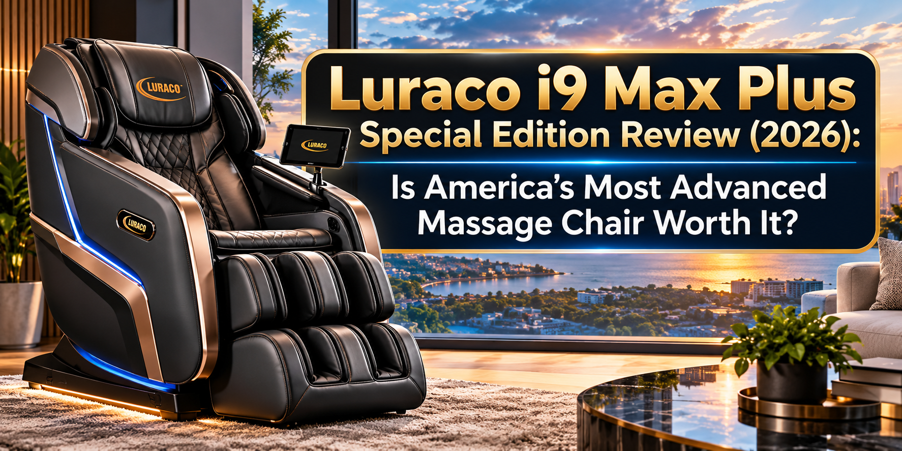 Luraco i9 Max Plus Special Edition Review (2026): Is America's Most Advanced Massage Chair Worth It? - MassageChairPlanet.com