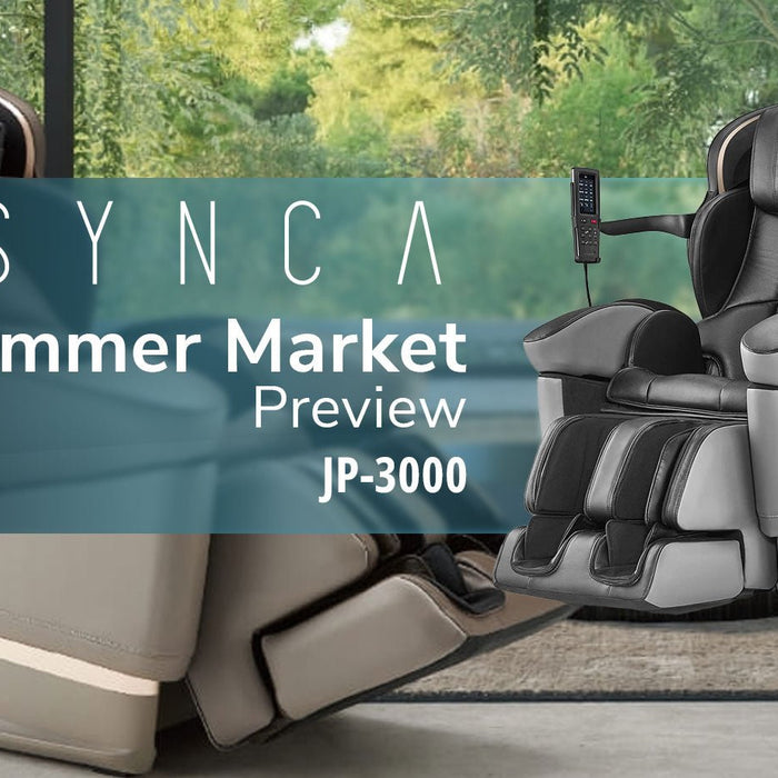 Summer Market Preview - Synca JP-3000 Massage Chair - MassageChairPlanet.com