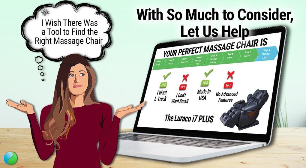 Introducing a New Tool to Help You Find the Perfect Massage Chair - MassageChairPlanet.com