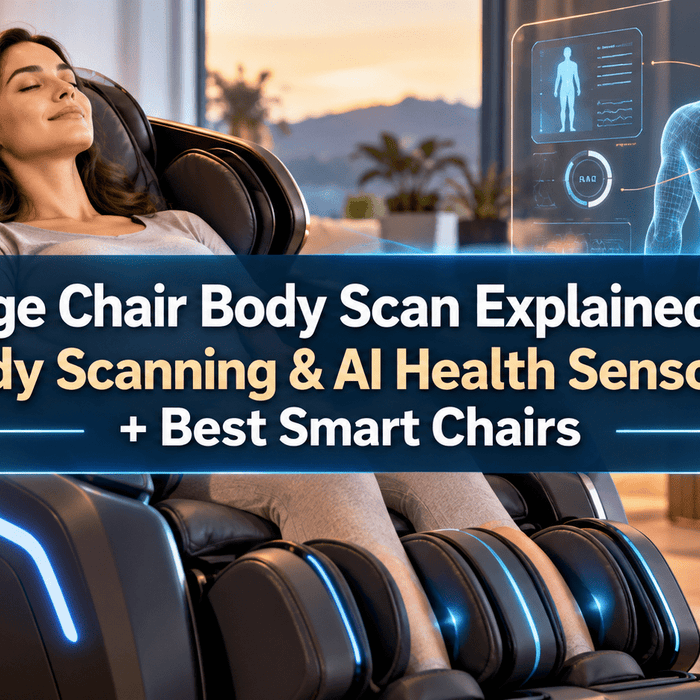 Massage Chair Body Scan Explained (2026): How Body Scanning & AI Health Sensors Work + Best Smart Chairs - MassageChairPlanet.com