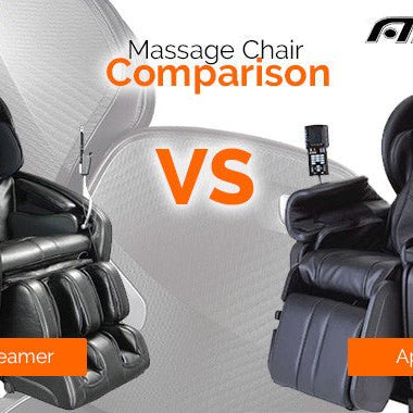 Osaki OS-3D Pro Dreamer vs Apex Ap-Pro Regent - MassageChairPlanet.com