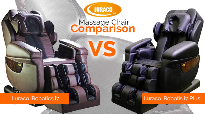 Luraco iRobotics i7 Vs. Luraco iRobotics i7 PLUS Massage Chair