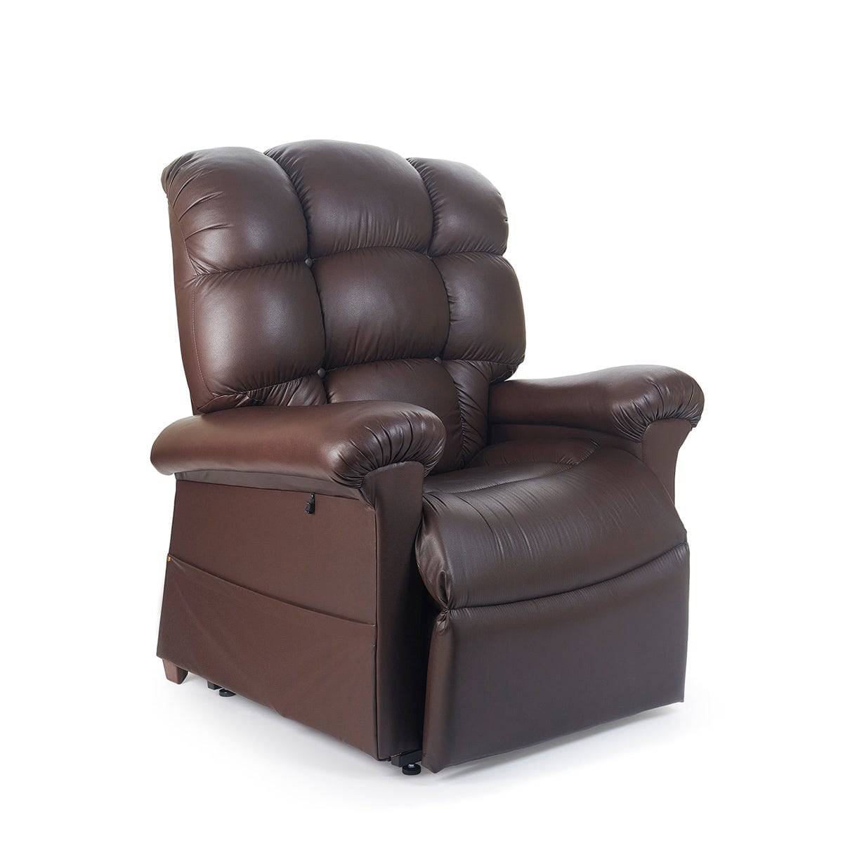 UltraComfort Vega UC556 power lift recliner in UltraPlush Brisa Coffee Bean