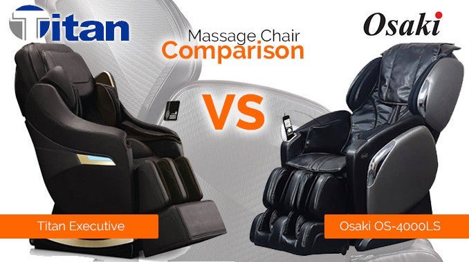 Osaki Os-4000LS vs Titan Executive