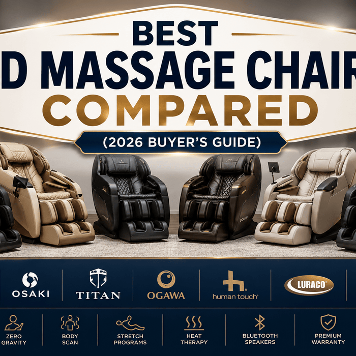 Best 4D Massage Chairs Compared (2026 Buyer's Guide) - MassageChairPlanet.com
