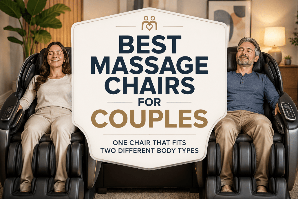 Best Massage Chairs for Couples: One Chair That Fits Two Different Body Types - MassageChairPlanet.com
