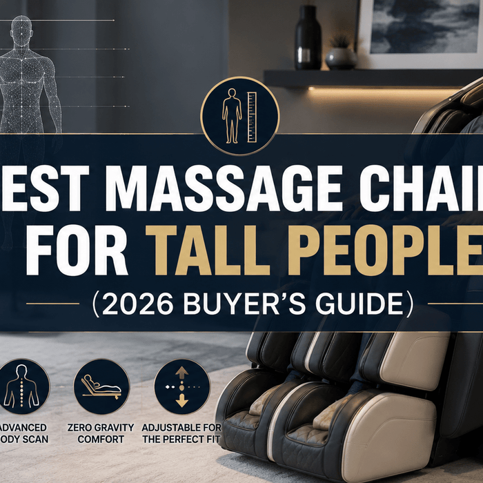 Best Massage Chairs for Tall People (2026 Buyer's Guide) - MassageChairPlanet.com