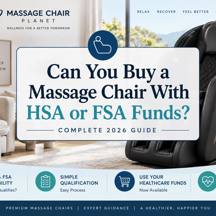 Can You Buy a Massage Chair With HSA or FSA Funds? Complete 2026 Guide - MassageChairPlanet.com