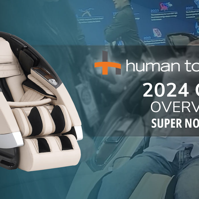 Unveiling the Human Touch Super Novo 2.0: A Massage Revolution at CES 2024