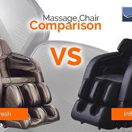 Ogawa Refresh vs Infinity Escape - MassageChairPlanet.com