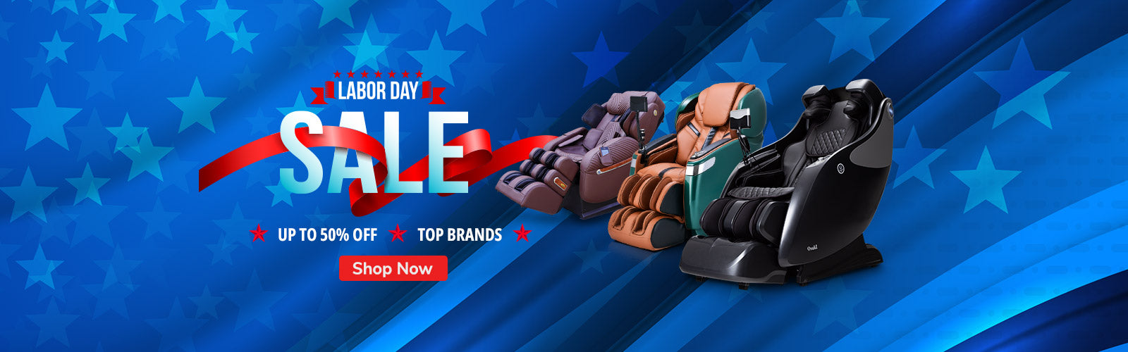 Massage Chair Planet Labor Day Sale - Save up to 50% on top brands