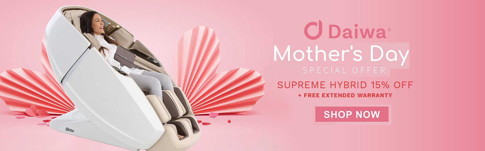 Daiwa Mother's Day Sale - SAVE 15% on the Supreme Hybrid