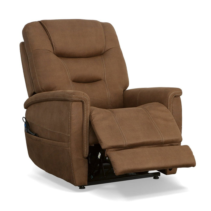 Flexsteel Shaw Power Lift Recliner - MassageChairPlanet.com