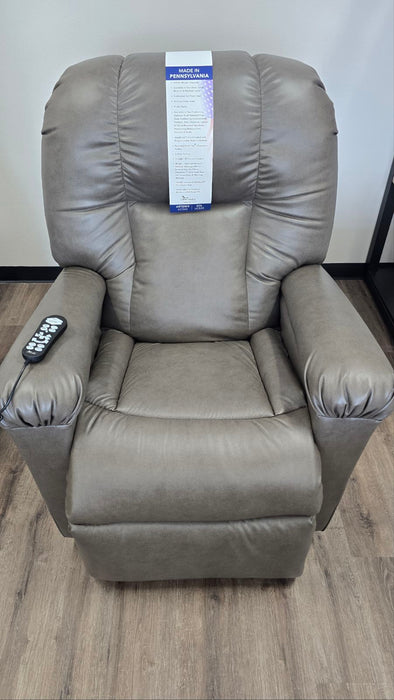 UltraComfort Artemis UC562 Medium-Large Power Lift Chair Recliner - Floor Model - Sinda Dusk - MassageChairPlanet.com