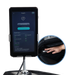 Osaki Aeris 4D Duo AI health detection report on touchscreen - MassageChairPlanet.com