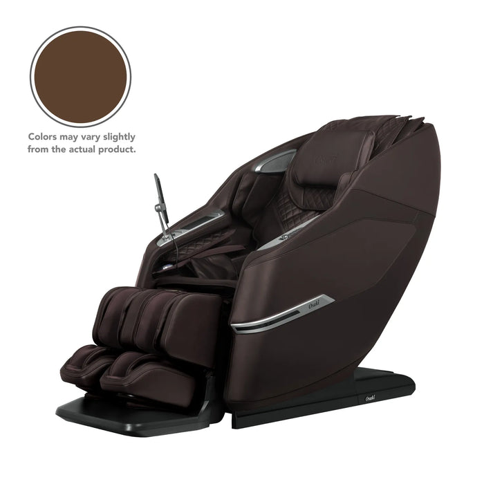 Osaki Aeris 4D Duo massage chair in Brown - MassageChairPlanet.com