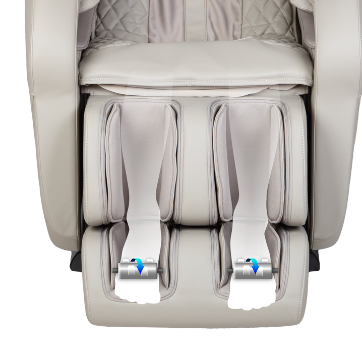 Titan Forma 3D+2D specialized foot rollers - MassageChairPlanet.com