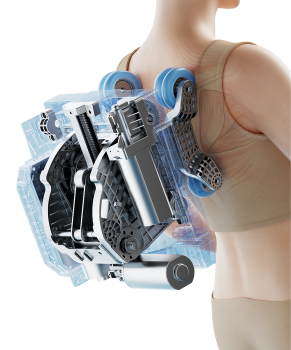 Titan Forma 3D+2D 3D plus 2D massage mechanism - MassageChairPlanet.com