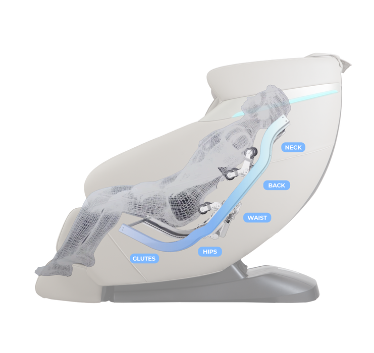 Titan Forma 3D+2D SL-Track massage system - MassageChairPlanet.com