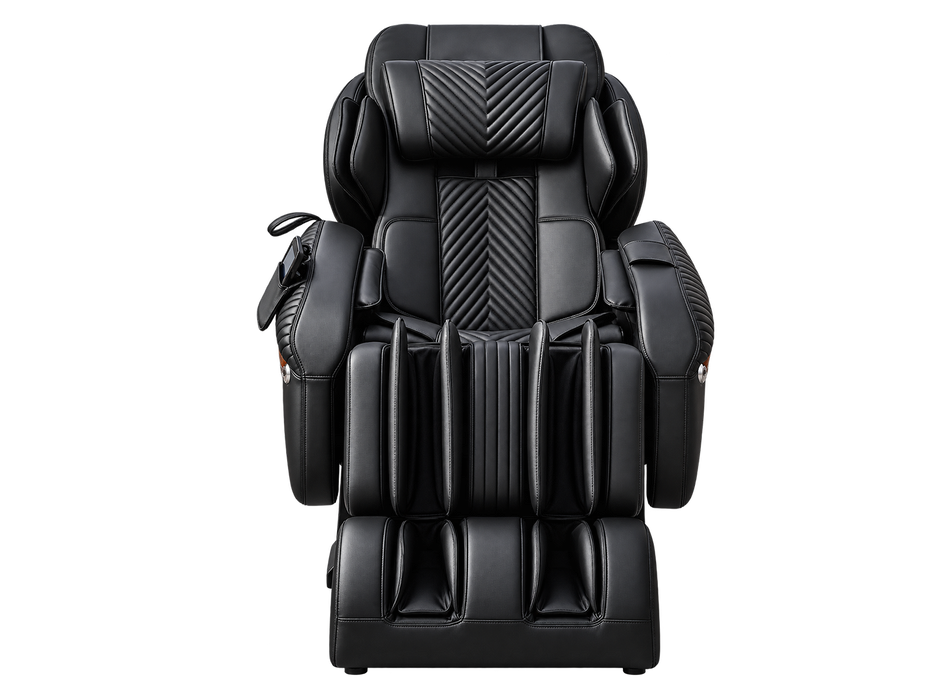 Luraco iRobotics 11 (i11) Medical Massage Chair - Black - easy-entry armrests