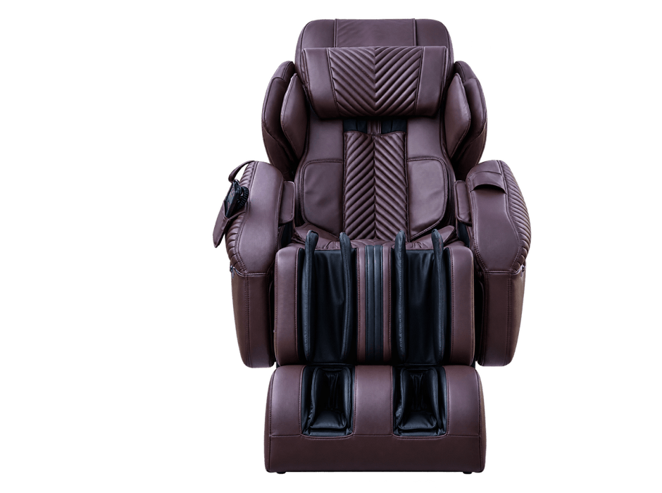 Luraco iRobotics 11 (i11) Special Edition Medical Massage Chair – chocolate, front view