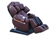Luraco iRobotics 11 (i11) Special Edition Medical Massage Chair – chocolate, three-quarter view fully reclined