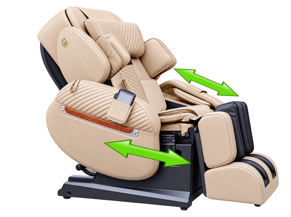Luraco iRobotics 11 (i11) Royal Edition Medical Massage Chair with 18K Gold Accents - MassageChairPlanet.com