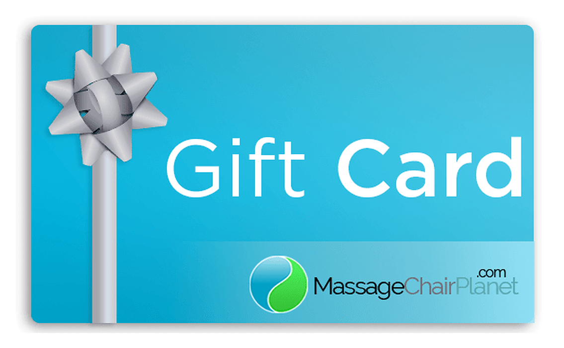 Massage Chair Gift Card - MassageChairPlanet.com