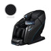 Osaki Platinum - Vanguard Duo 4D Massage Chair – Black, three-quarter front view with color swatch